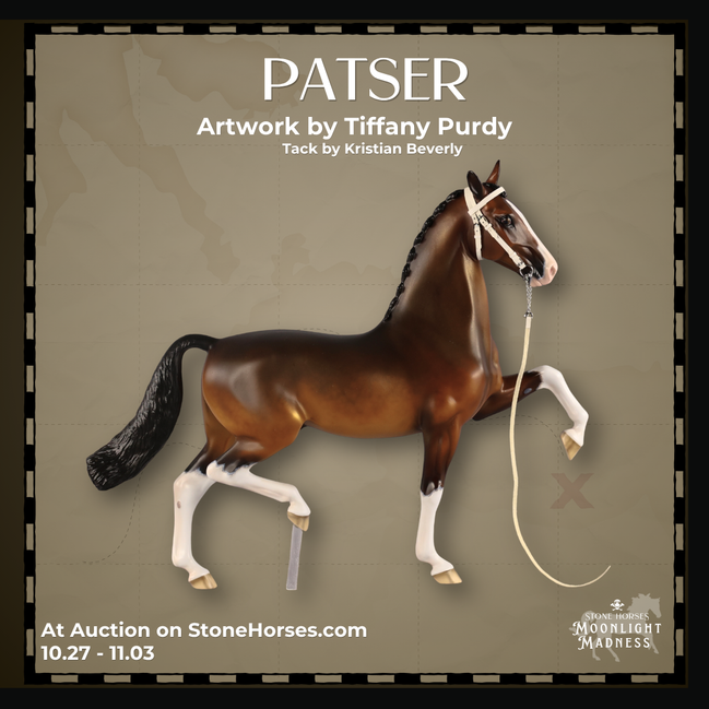 Patser OOAK EFCM Saddlebred by Tiffany Purdy MM26