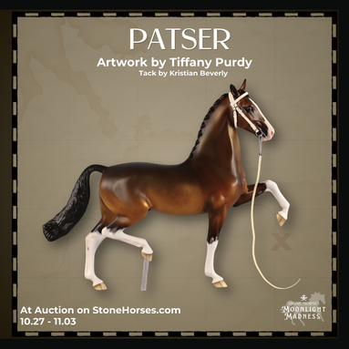 Patser OOAK EFCM Saddlebred by Tiffany Purdy MM26
