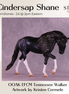 Cindersap Shane OOAK EFCM Tennessee Walker by Kristen Cermele GS26