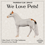 Feline Good LE-5 Chip Andalusian by Jess Hamill SCD26