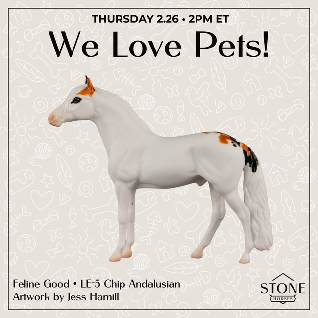 Feline Good LE-5 Chip Andalusian by Jess Hamill SCD26