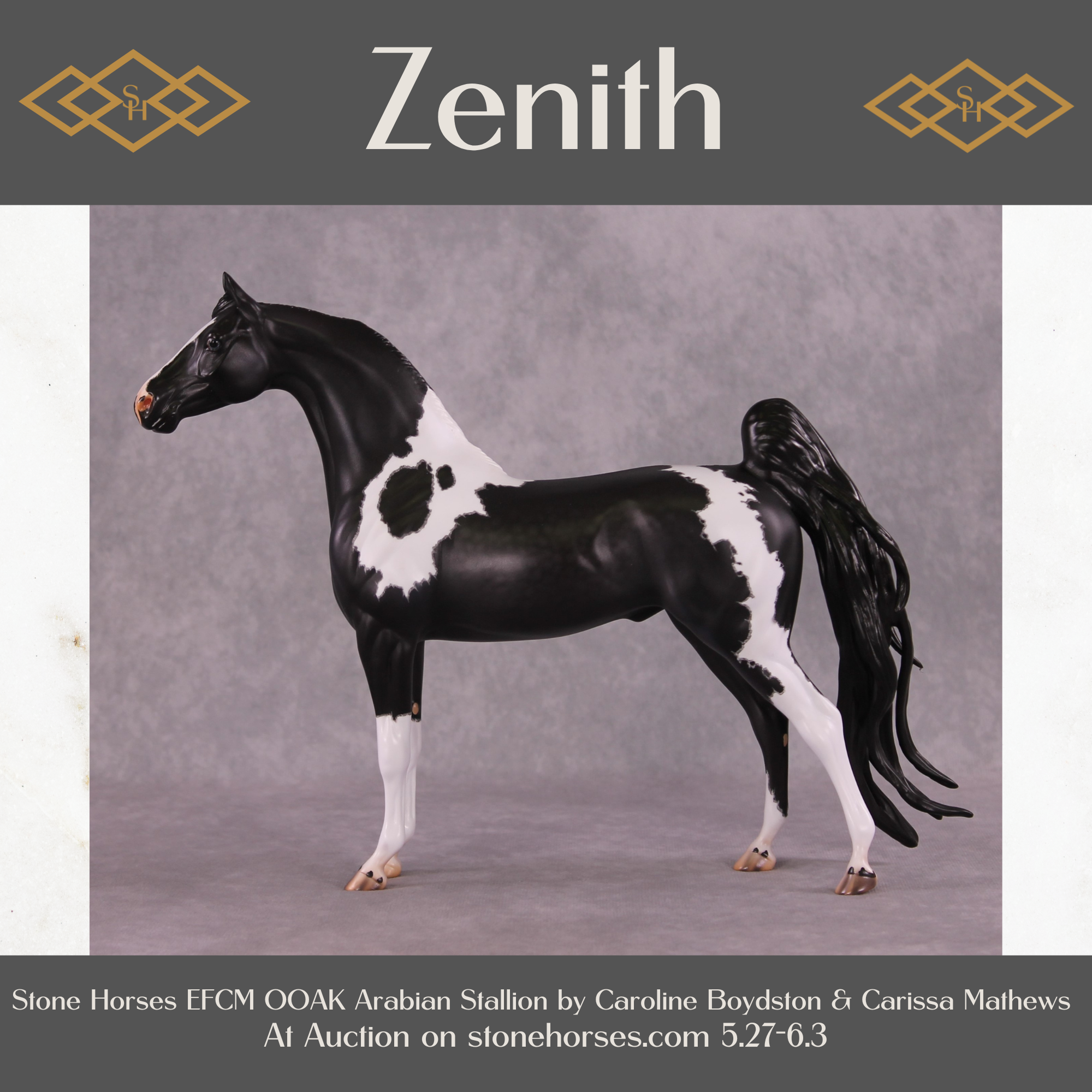 &quot;Zenith&quot; OOAK FCM Arabian/ASB By Caroline Boydston Best Offer 6/3/25