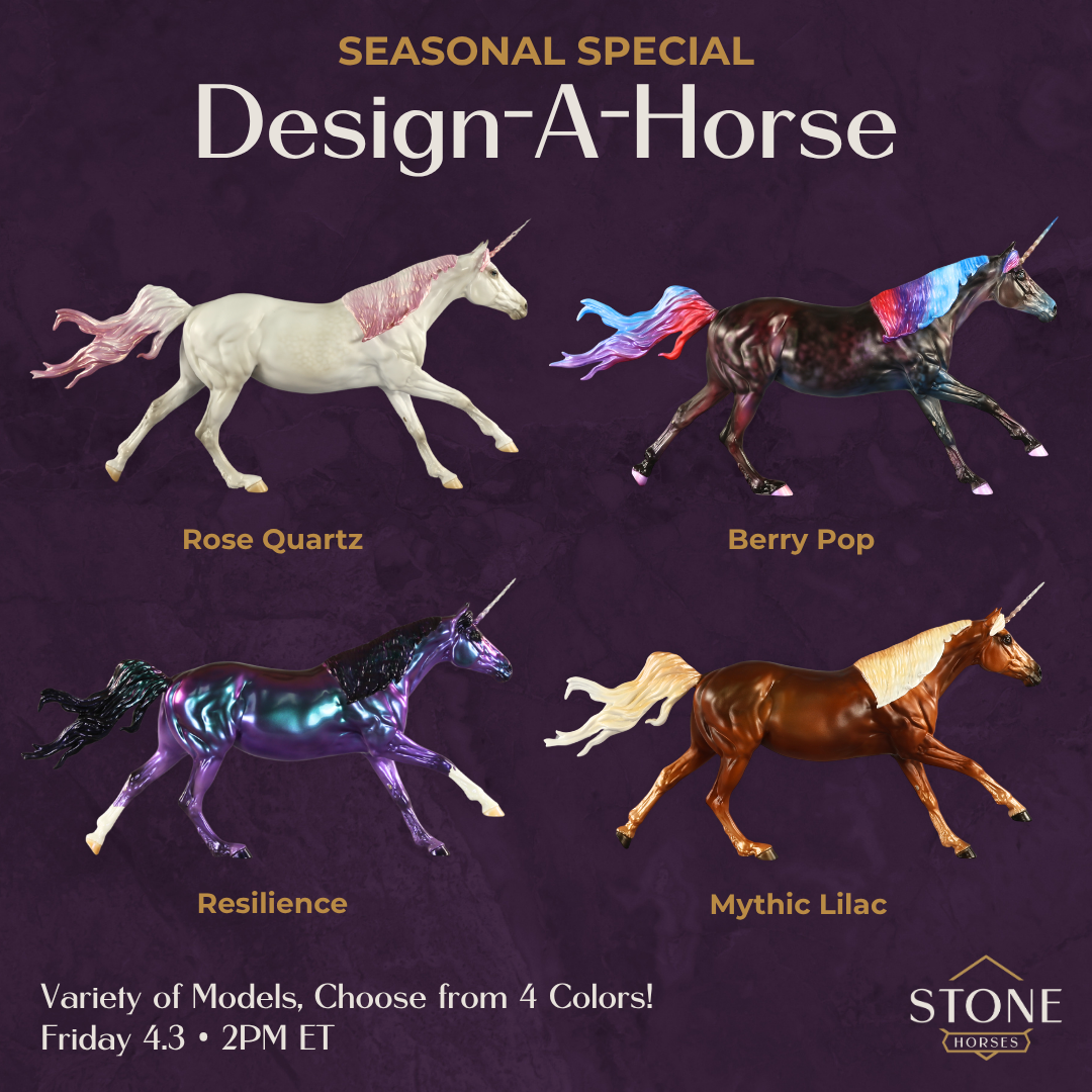 April Special Design-A-Horse FCM Andalusian SDAH26