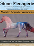 "Feather Tail" OOAK Glossy Beta Fish Inspired Friesian Chip by Jess Hamill