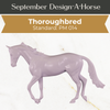 Design-A-Horse Stone Thoroughbred Stallion PM014 - September release 2025