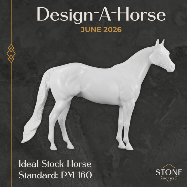 Design-A-Horse Ideal Stock Horse June Release DAH26 PM160