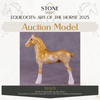 &quot;Stitch&quot; OOAK Draft Chip by Mel Miller EQ25 Auction 07/15/25