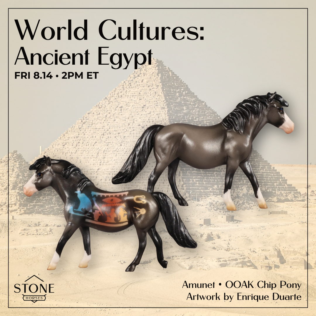 Amunet OOAK Chip Pony by Enrique Duarte WC26