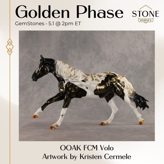 Golden Phase OOAK FCM Volo by Kristen Cermele GS26