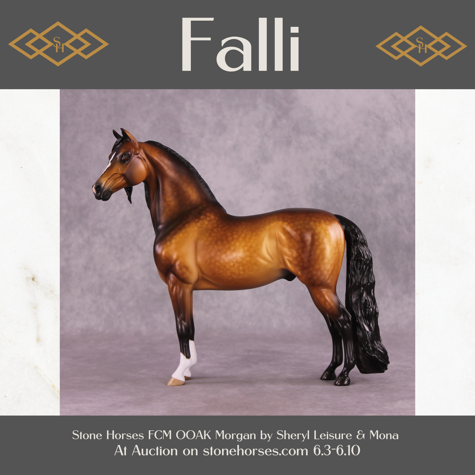 "Falli" OOAK Morgan Stallion by Sheryl Leisure Best Offer 6/10/25