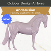 Design-A-Horse Stone Andalusian Stallion PM0256 - October release 2025
