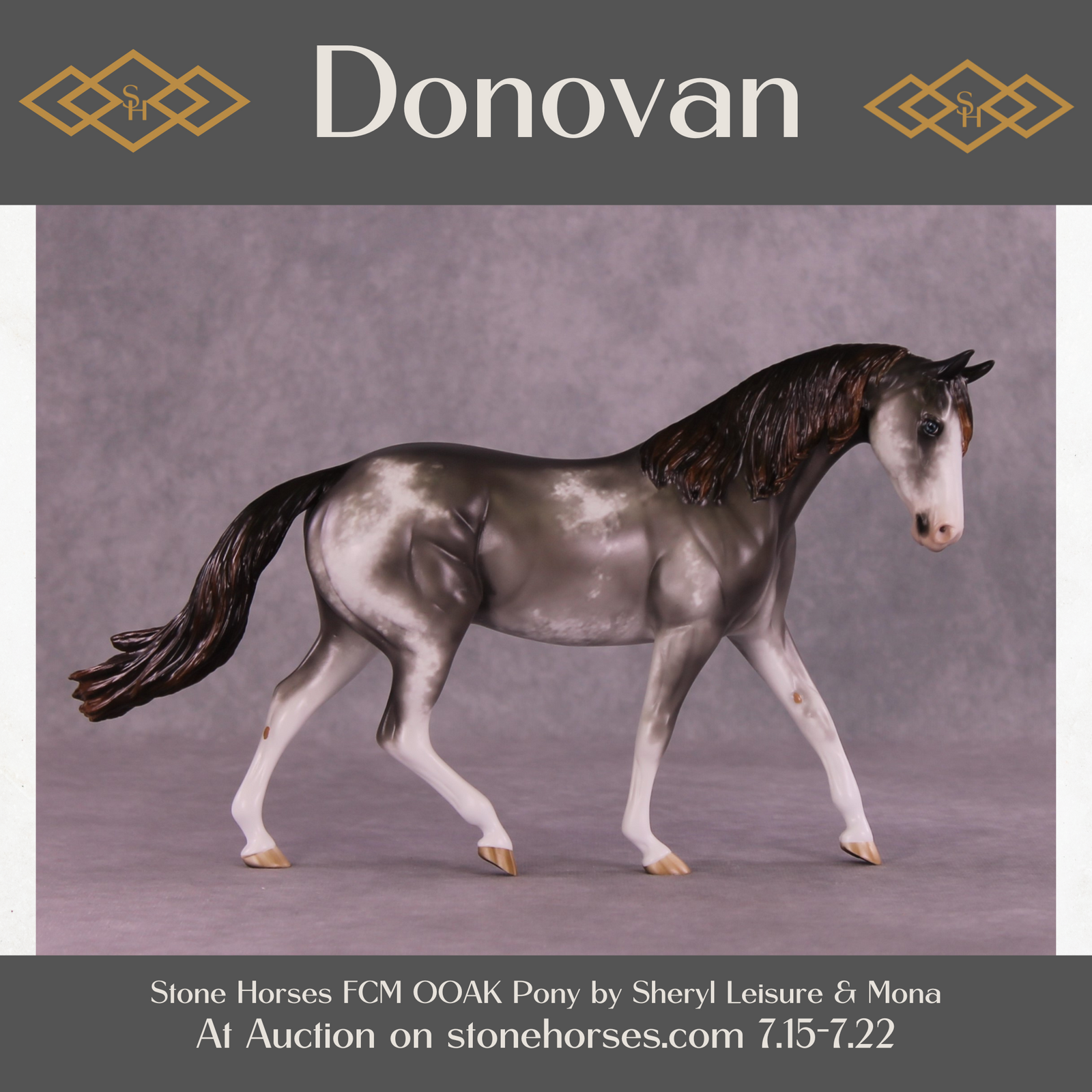 Donovan OOAK FCM Pony by Sheryl Leisure & Mona Best Offer 07/22/25