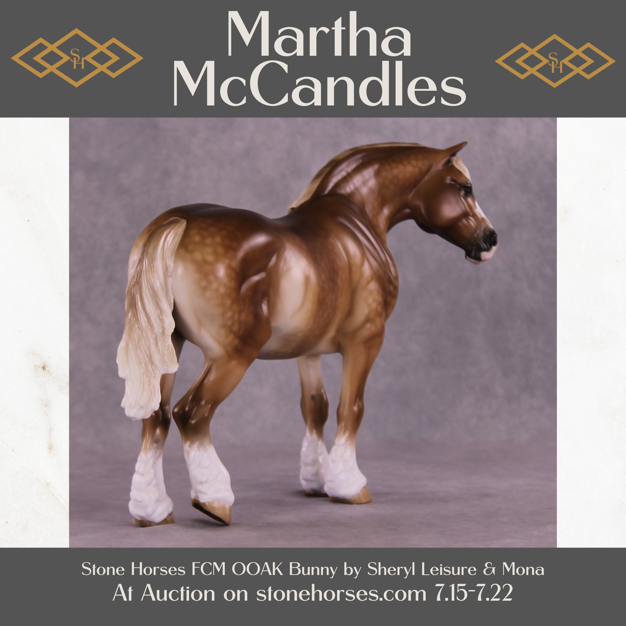 Martha McCandles OOAK FCM Bunny by Sheryl Leisure &amp; Mona Best Offer 07/22/25