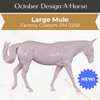 Design-A-Horse Stone Mule PM0258 - October release 2025