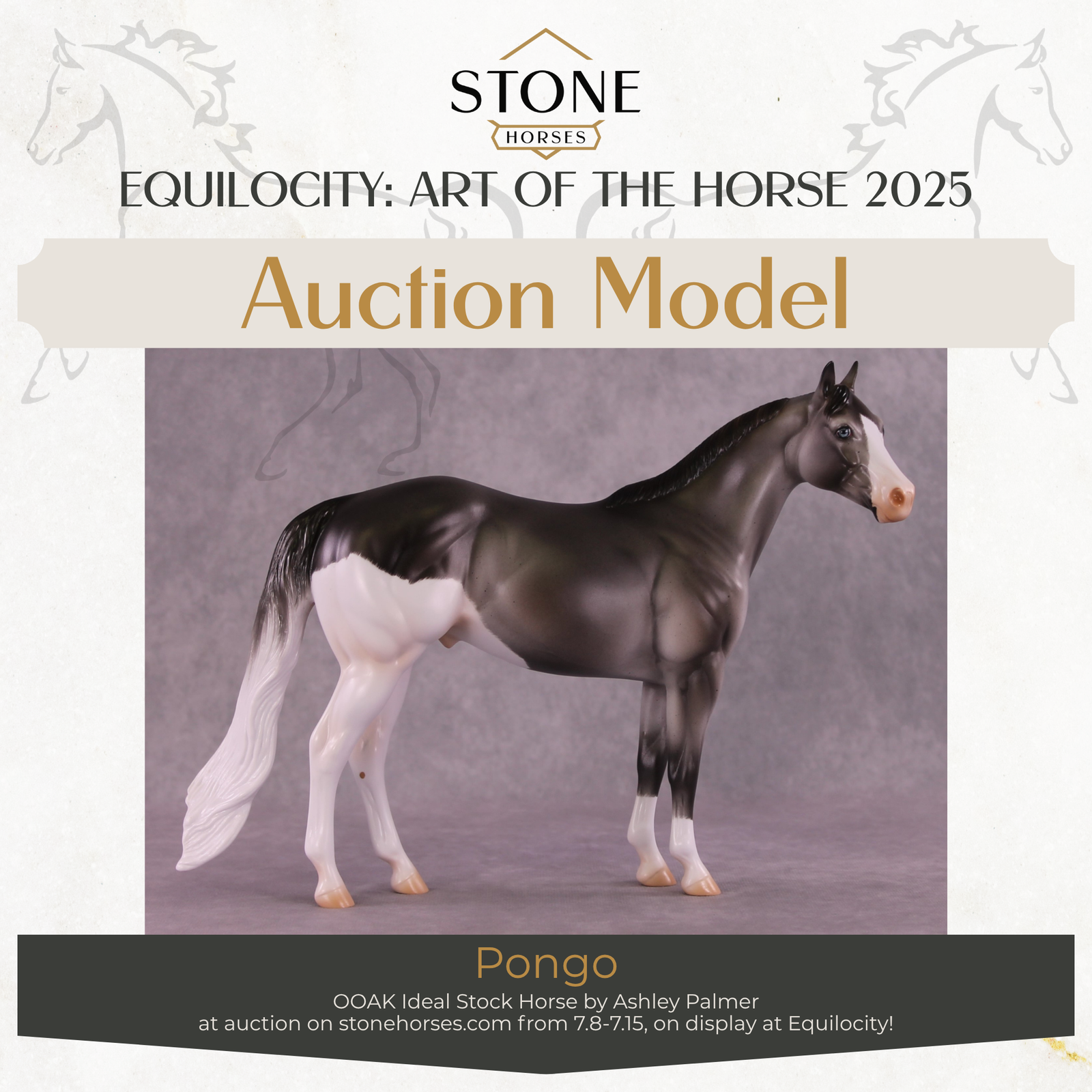 "Pongo" OOAK ISH by Ashley Palmer EQ25 Auction 07/15/25