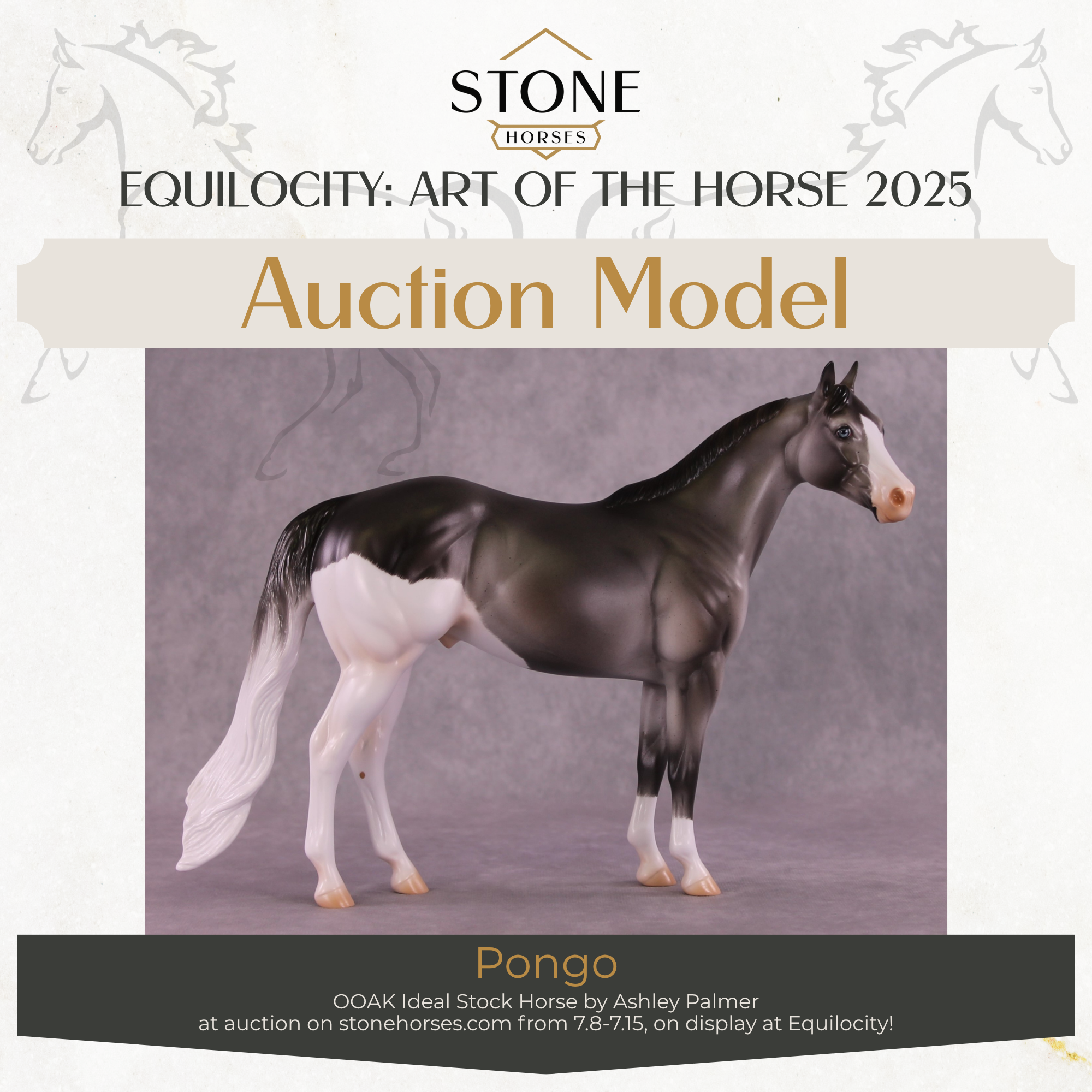 "Pongo" OOAK ISH by Ashley Palmer EQ25 Auction 07/15/25