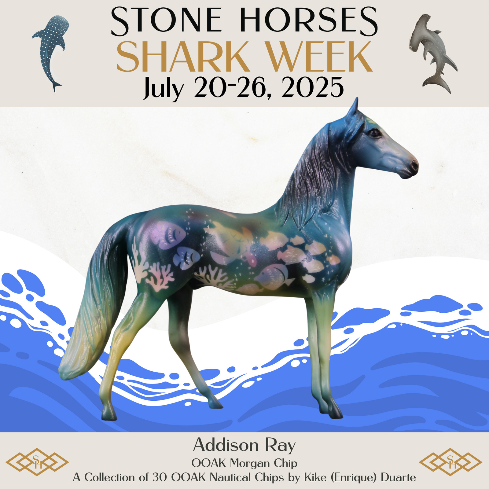 Addison Ray OOAK Morgan Chip by Kike Duarte SCD25