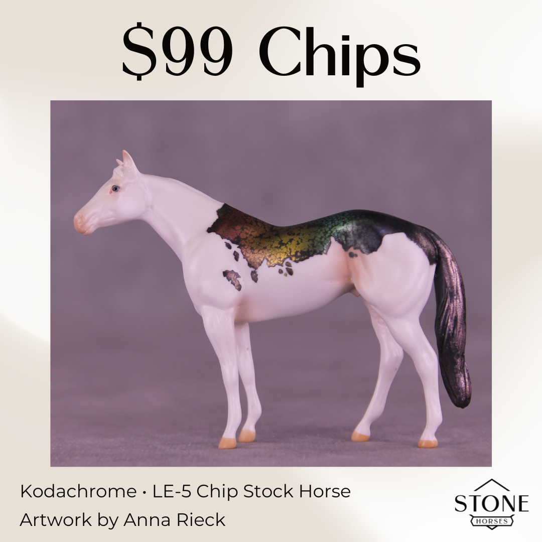 Kodachrome LE-5 Chip Stock Horse by Anna Rieck February $99 Chips