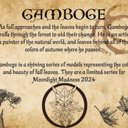 Gamboge - Fall Decorator LE-5 Palouse, Morgan and Mule By Dawn Quick MM24 Run