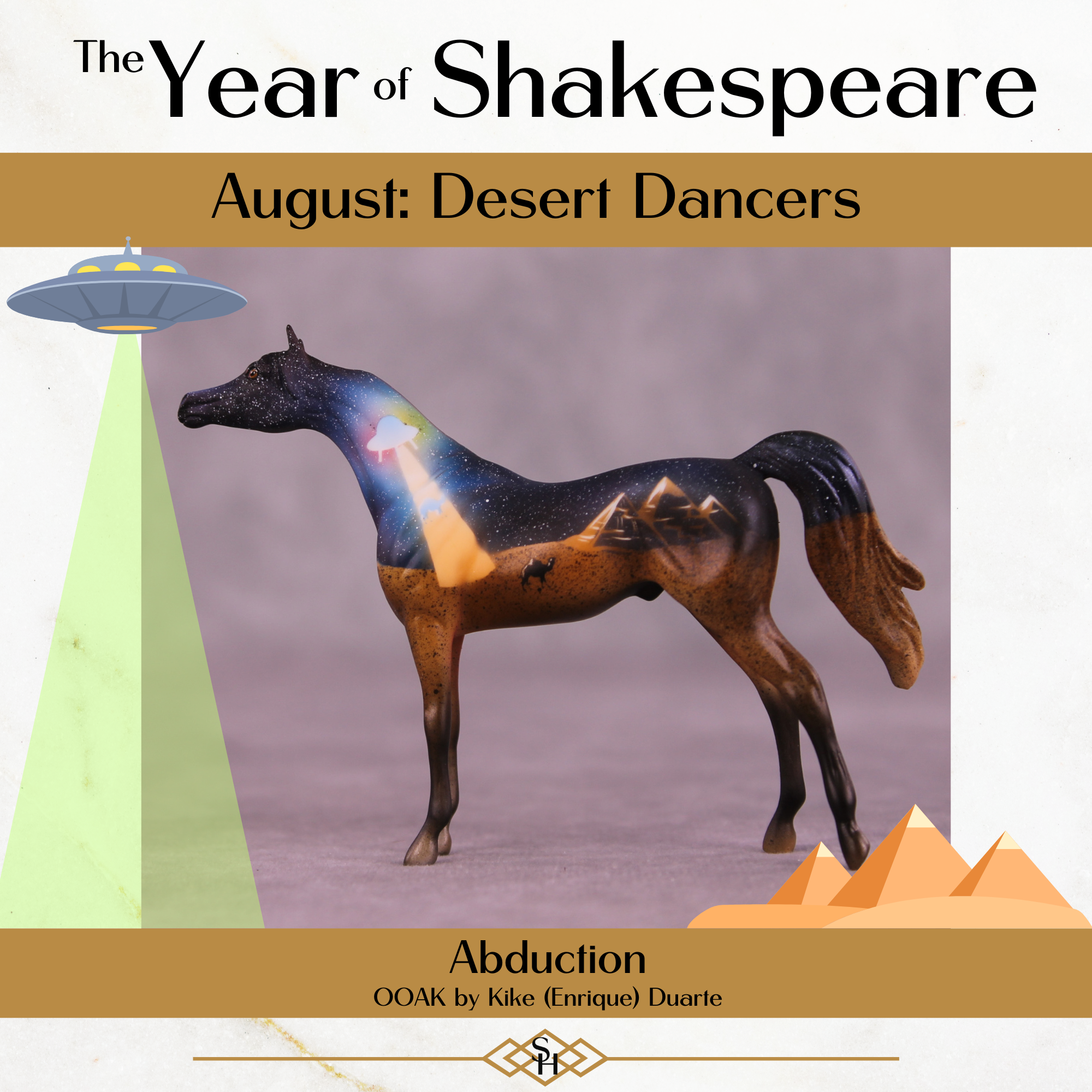 Abduction OOAK Chip Arabian by Kike (Enrique) Duarte CL25