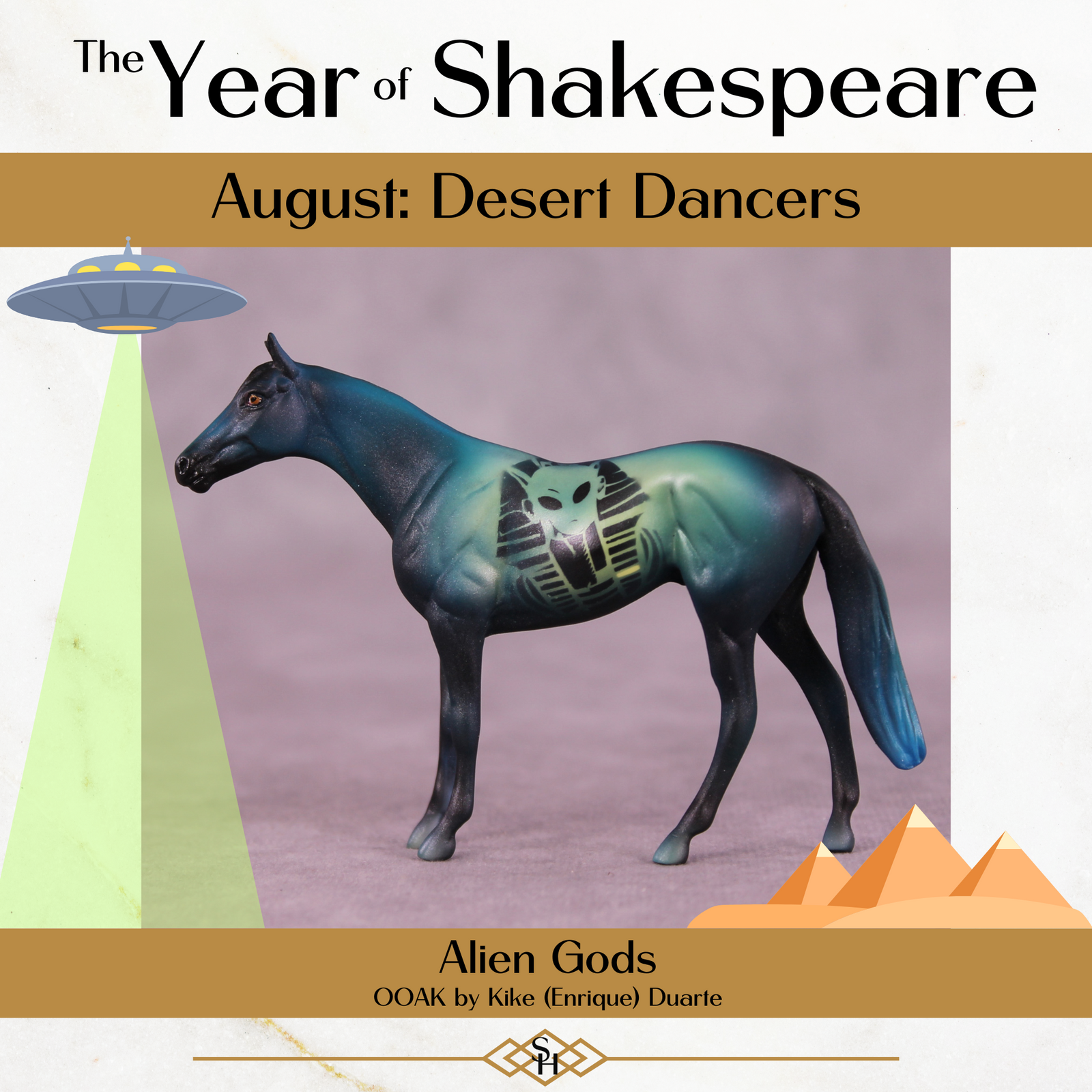 Alien Gods OOAK Chip Thoroughbred by Kike (Enrique) Duarte CL25