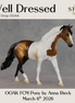Well Dressed OOAK FCM Pony by Anna Rieck DDOOAKs26
