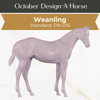 Design-A-Horse Stone Weanling PM016 - October release 2025