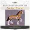 &quot;Cadmus&quot; OOAK FCM Trotting Drafter by Julie Keim EQ25 Auction 07/15/25