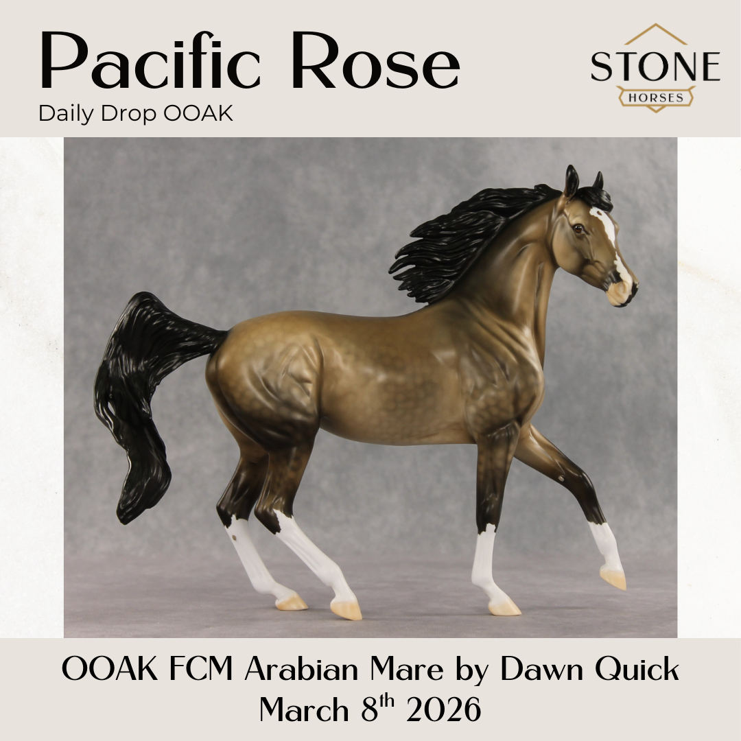 Pacific Rose OOAK FCM Arabian Mare by Dawn Quick DDOOAKs26