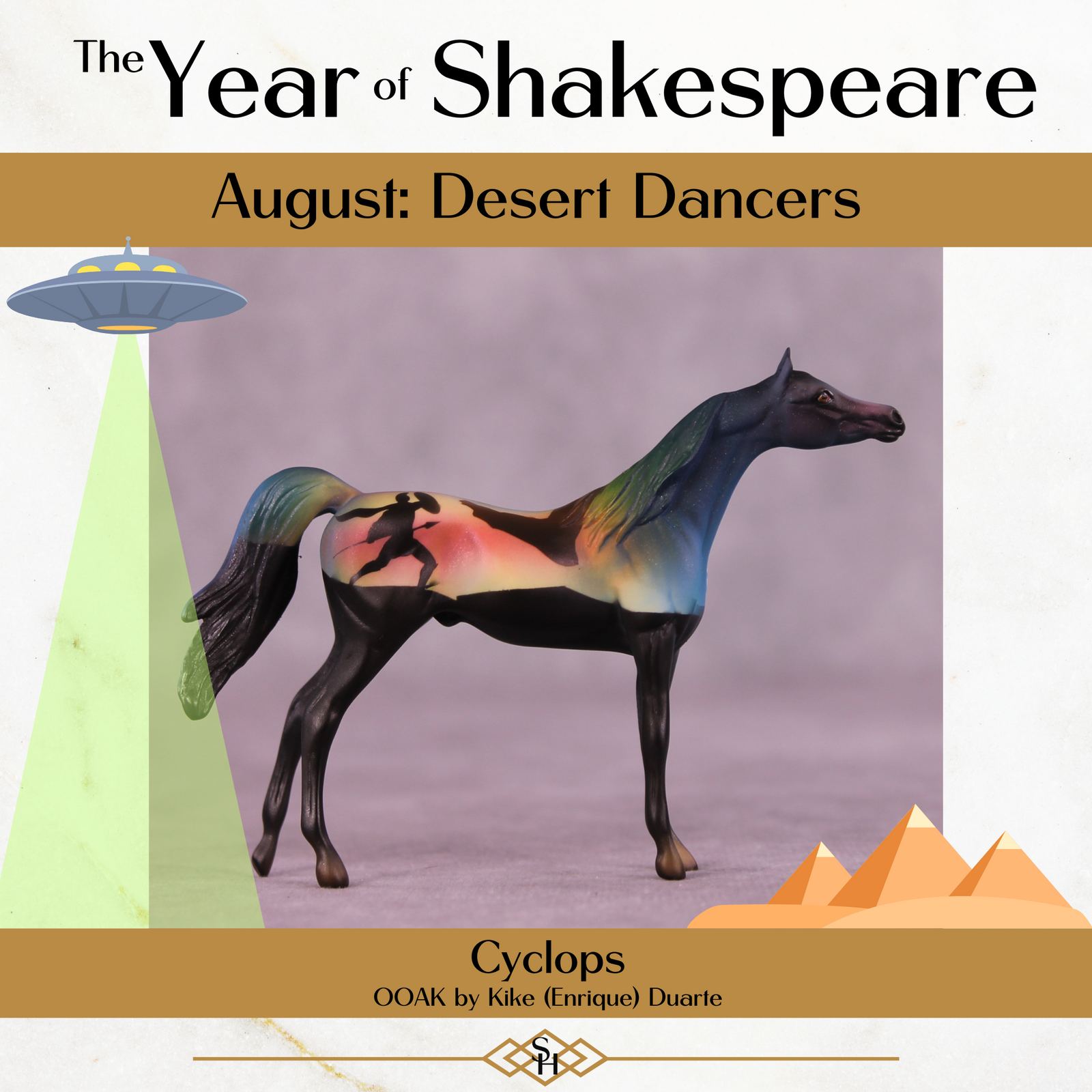 Cyclops OOAK Chip Arabian by Kike (Enrique) Duarte CL25