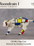 Mooondrain I OOAK Chip Cow by Kristen Cermele GS26