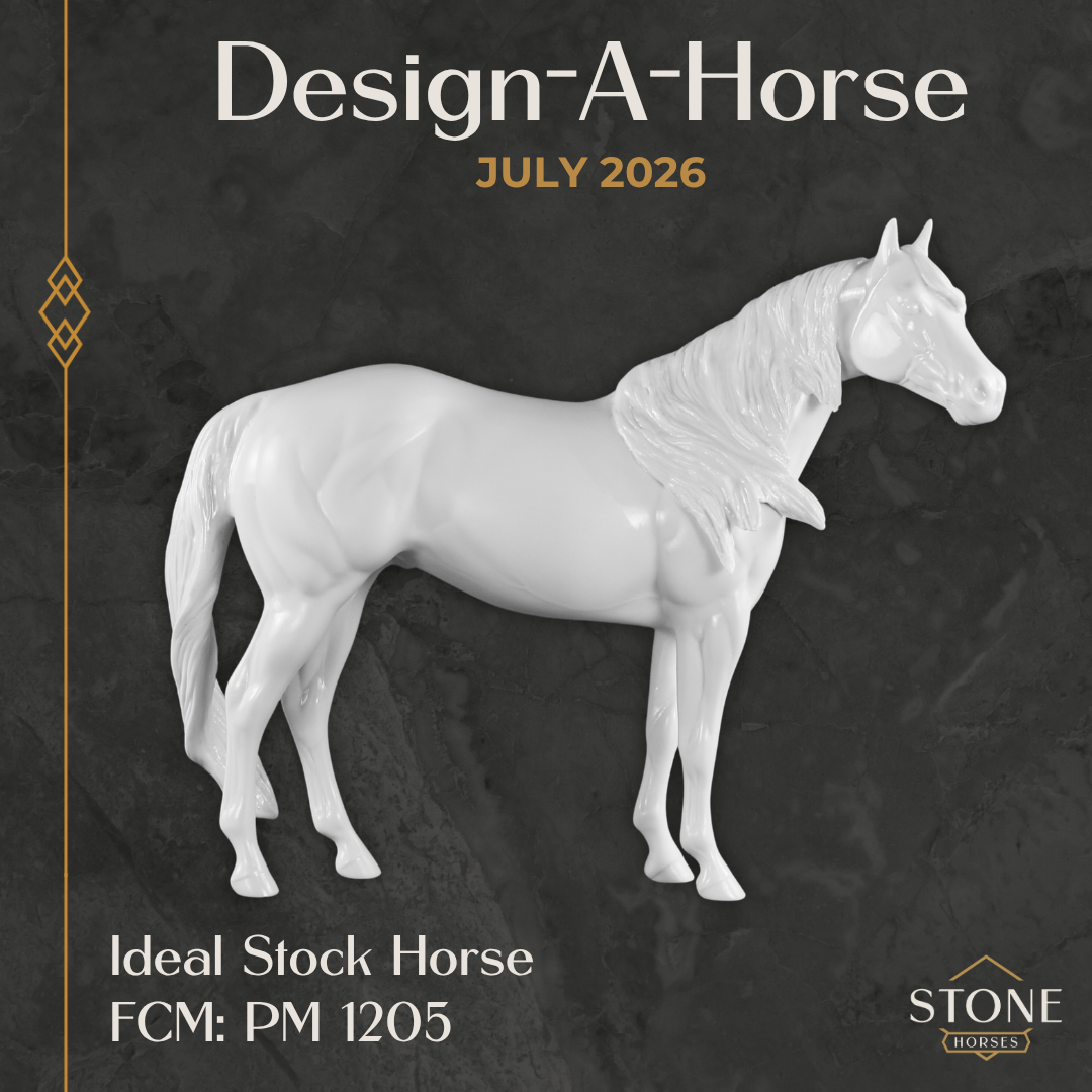 Design-A-Horse FCM Ideal Stock Horse July Release DAH26 PM1205