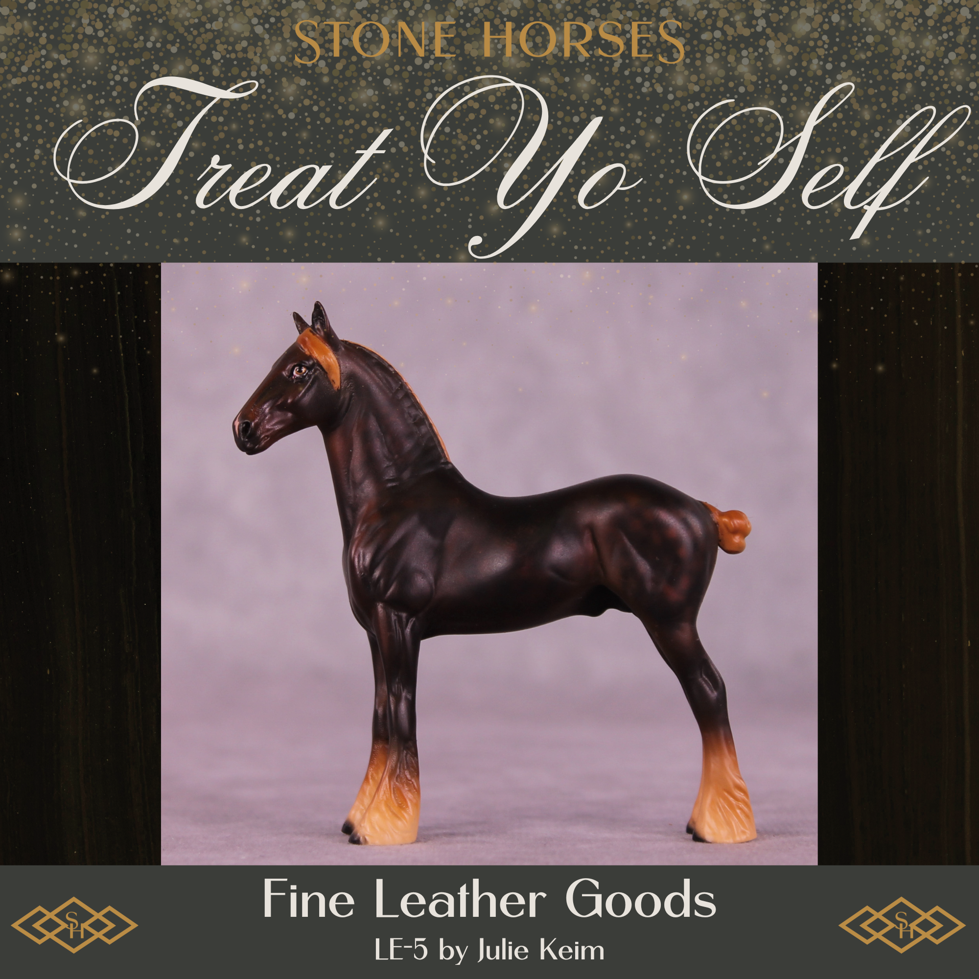 Fine Leather Goods LE-5 Chip Drafter by Julie Keim Treat Yo Self SCD25