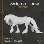 Design-A-Horse Irish Cob July Release DAH26 PM024