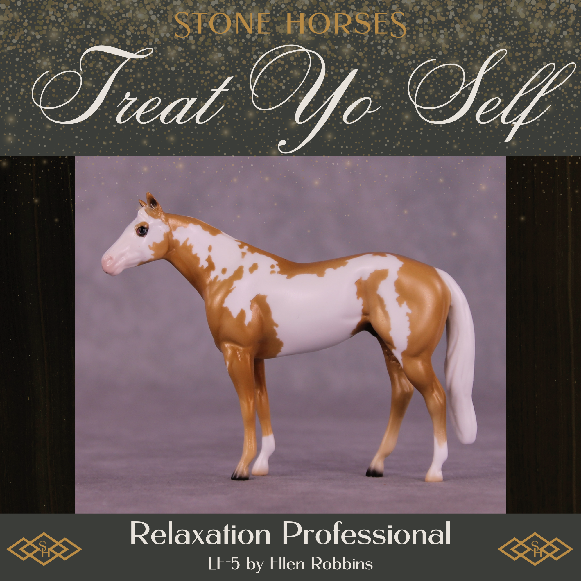 Relaxation Professional LE-5 Chip Stock Horse by Ellen Robbins Treat Yo Self SCD25