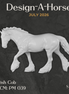 Design-A-Horse FCM Irish Cob July Release DAH26 PM039