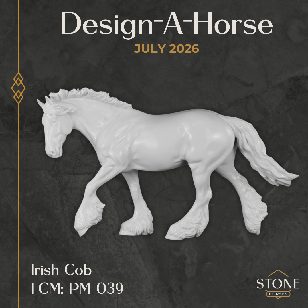 Design-A-Horse FCM Irish Cob July Release DAH26 PM039