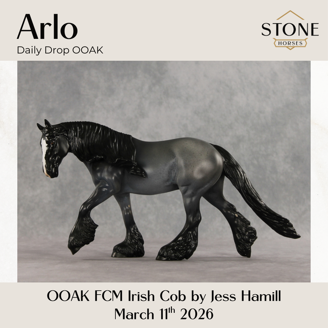 Arlo OOAK FCM Irish Cob by Jess Hamill & Stone Team DDOOAKs26