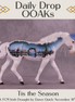 Tis the Season OOAK FCM Irish Draught by Dawn Quick DDOOAKs25