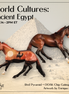 Red Pyramid OOAK Chip Cutting Horse by Enrique Duarte WC26
