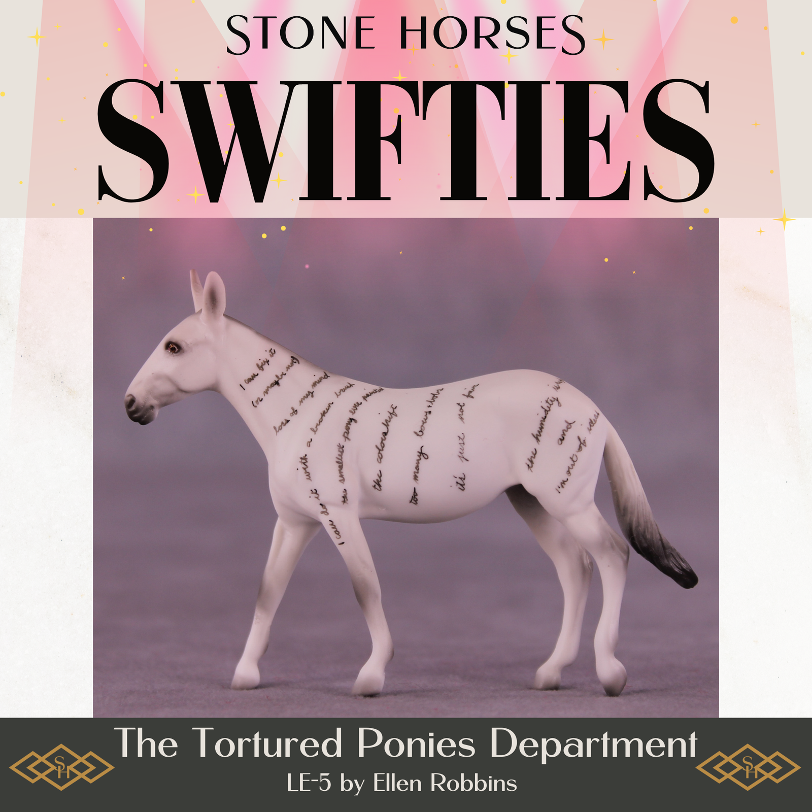 The Tortured Ponies Department LE-5 Chip Mule by Ellen Robbins SCD25