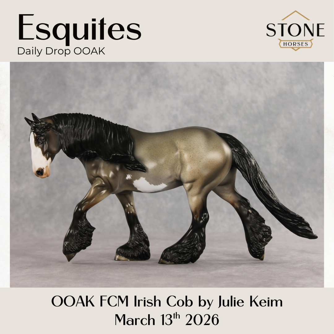 Esquites OOAK FCM Irish Cob by Julie Keim & Stone Team DDOOAKs26