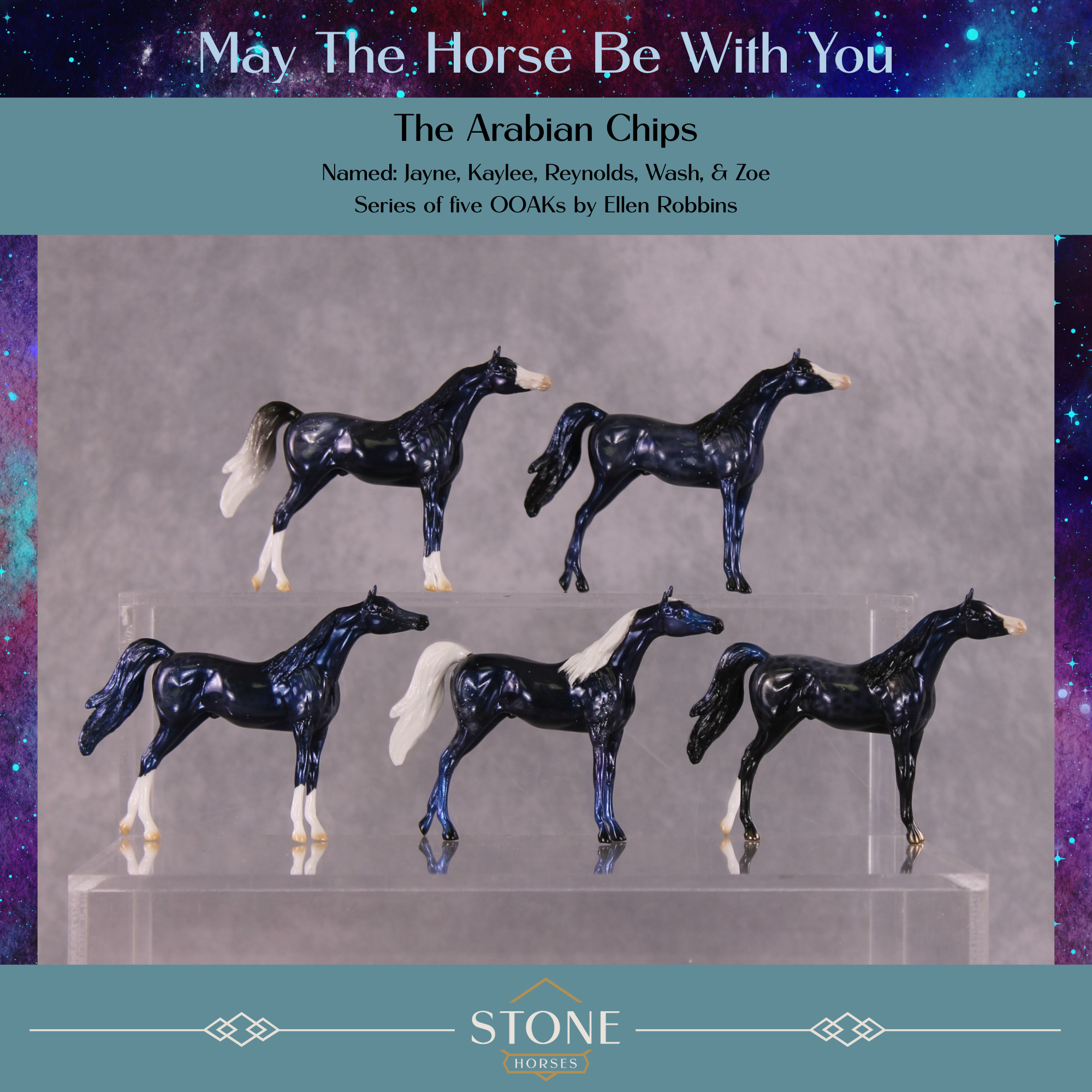 May The Fourth Be With You OOAK Surprise Arabian Chips Grab Bag by Ellen Robbins SCD25