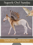 "Tranquility" Secret Surprise Chip Drop: Superb Owl Sunday OOAK Deco Custom Mule Chip By Ashley Palmer