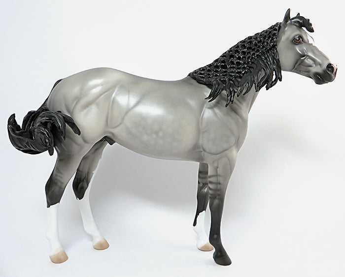 GRISHAM-OOAK GRULLA PAINT ISH MODEL HORSE 8/2/16