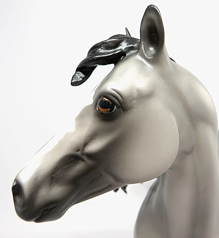 GRISHAM-OOAK GRULLA PAINT ISH MODEL HORSE 8/2/16