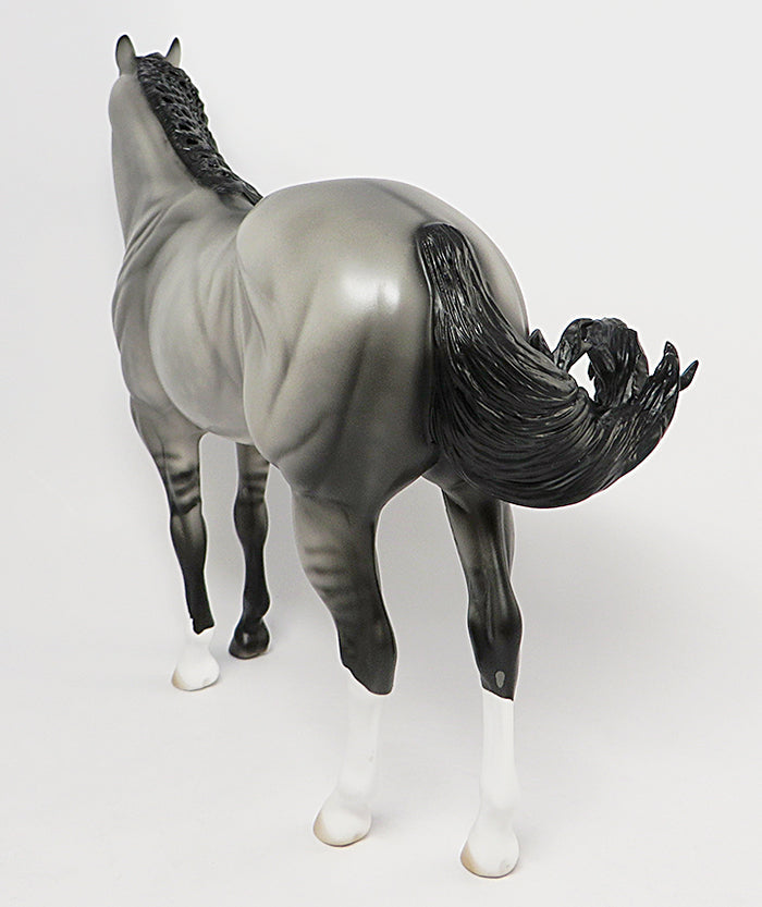 GRISHAM-OOAK GRULLA PAINT ISH MODEL HORSE 8/2/16