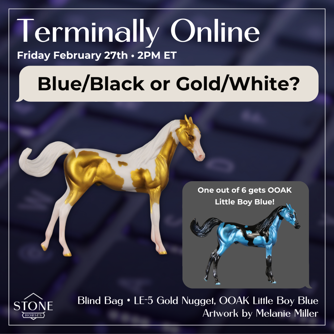The Dress Blind Bag 6 EFCM Chip Arabians by Melanie Miller TO26