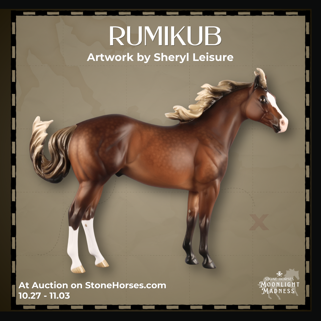 Rumikub OOAK FCM Ideal Stock Horse by Sheryl Leisure MM26