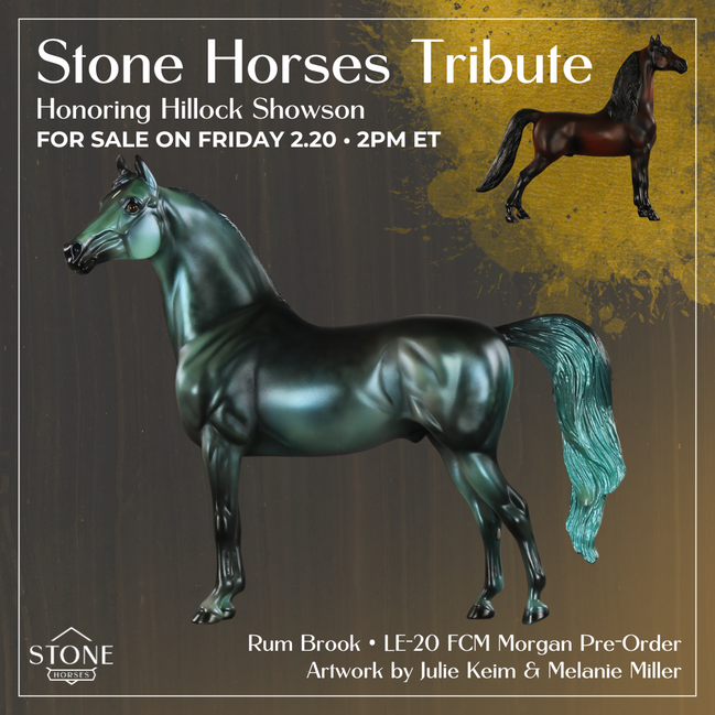 Rum Brook LE-20 FCM Morgan by Julie Keim & Melanie Miller TS26